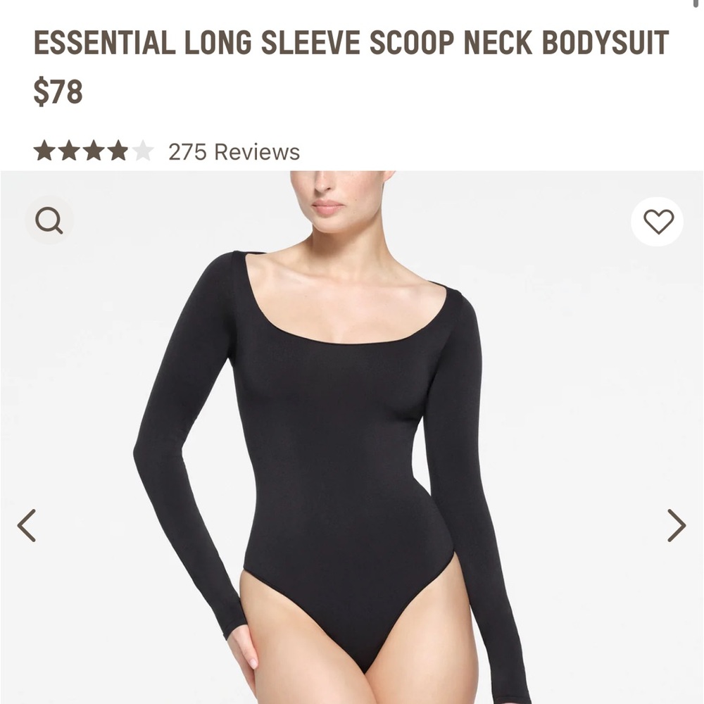 BROWN skims bodysuit